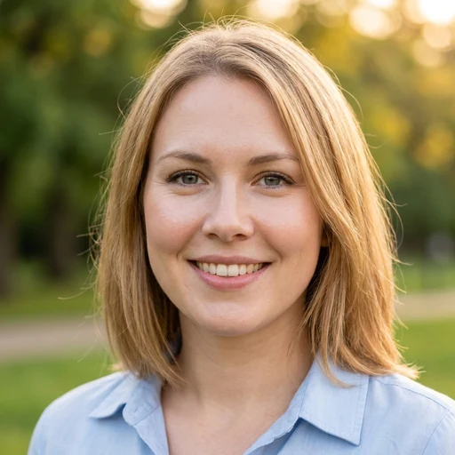 Outdoor natural headshot